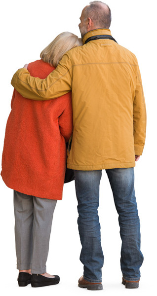 Standing couple image