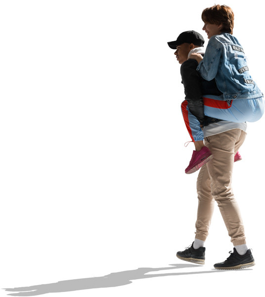 Couple having fun image