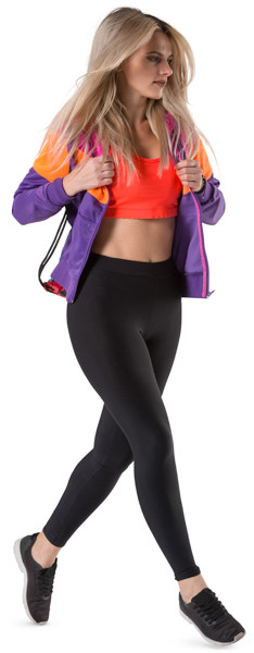 Girl in sport jacket image