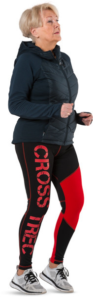 Runing woman in leggins image