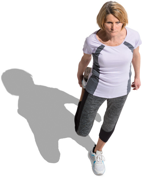 Training woman image